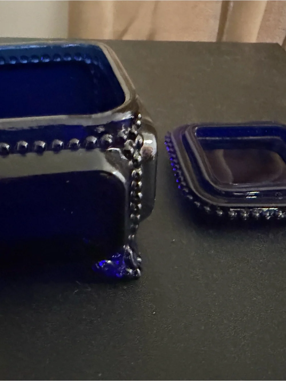 Vintage Westmoreland Cobalt Blue